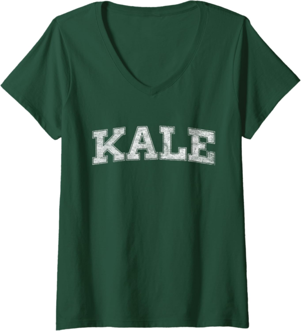 Womens KALE UNIVERSITY LEAFY GREENS ORGANIC GARDENER GO VEGA... - Image 2